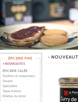 Epicerie fine, produits du terroir Breton